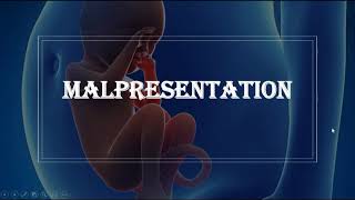 MalpresentationBreech presentation  types of breech causes of breech investigation [upl. by Einahpats]