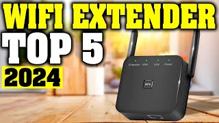 TOP 5 Best WiFi Extender 2024 [upl. by Sloane]