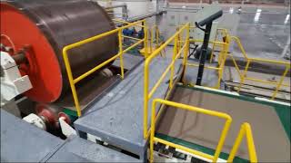 Fiber Cement board line Hatschek [upl. by Sadoc]