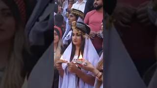 yazidi religion  yazidi girls  yazidi women  yazidi people  yazidi prayer [upl. by Herrmann138]