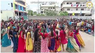 KRISHNASHTAMI CELEBRESHIONS LOYOLA GROUP OF SCHOOLSHYDERABAD THURKAYAMJAL [upl. by Seys]