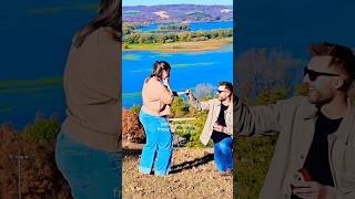 PERFECT PROPOSAL LOCATION💍🥲 shorts proposal couple engagement love [upl. by Winifield]