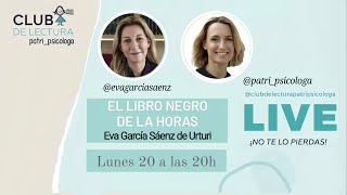 LIVE con Eva García Sáenz de Urturi que nos habla de quotEl libro negro de las horasquot [upl. by Adlesirk]