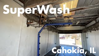 SuperWash Monorail Touch Free Automatic Car Wash  Cahokia IL [upl. by Atinav518]