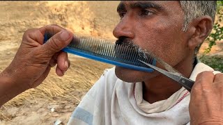 ASMR Fast Hair Cutting With Barber Old Part 1ASMR SHAMS [upl. by Assek]