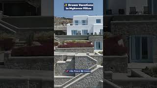 ✨ Mykonos Villas for rent Villa Peace [upl. by Conway798]