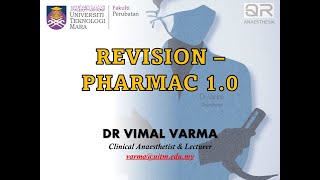 QR ANAESTHESIA  PHARMAC  REVISION 10 [upl. by Ileek]