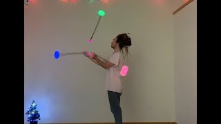 LED Contact Poi  Chris Kelly  Pod Mods  Things On Strings [upl. by Khorma]