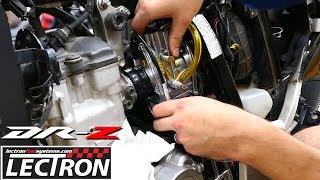 DRZ400SM Lectron Carb Install and Review [upl. by Loralyn]