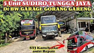 5 UNIT SUDIRO TUNGGA JAYA DI BW GARAGE  STJ KAMCHATKA antri Repaint Livery [upl. by Butta]