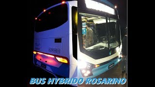 Conocemos al Bus Hybrido Hidráulico Rosarino [upl. by Ettenotna]