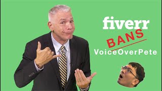 Attention Gamers Fiverr Banned VoiceOverPete and He Needs Your Help [upl. by Lynnette]