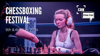 Chessboxing  Chox Con24  Live Stream [upl. by Connel]