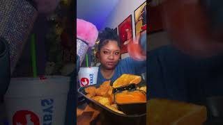 Zaxbys is better than canes 🤣 mukbang eatingsounds mukbangsounds eatingasmr [upl. by Ness]