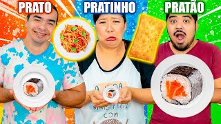 PRATO PRATINHO ou PRATÃO  Blog das irmãs [upl. by Ellehcirt964]