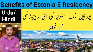 Benefits Of Estonian E Residency  Benefits Of E Residency Estonia in UrduHindi [upl. by Felisha]