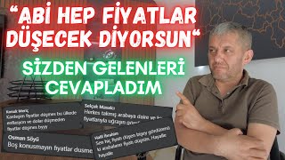 2 EL ARABA PİYASASI SON DURUM   FİYATLAR NEREYE GİDİYOR [upl. by Murdoch]