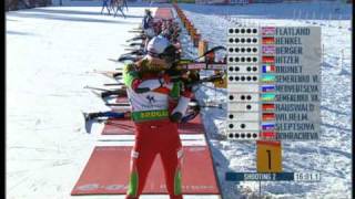 Darya Domracheva BLR Womens Mass Start Oberhof GER [upl. by Marigold]