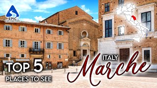 Marche Italy Top 5 Cities and Places to See  4K Travel Guide [upl. by Misty]