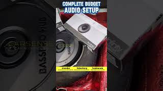 2 Way Complete Budget Audio Setup  Car Audio Specialist  Car Sense  Car Accessories in Chennai [upl. by Ijneb200]