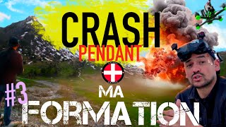 CRASH lors de ma formation télepilote pro VLOG EPISODE3 [upl. by Hellman674]