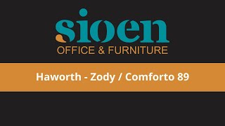 Haworth ZodyComforto 89  Sioen Furniture [upl. by Nioe714]