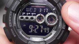 Casio GShock GD1001BDR Unboxing amp Overview  Close Ups [upl. by Acebber]