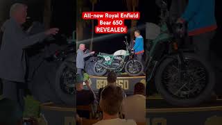 2025 Royal Enfield Bear 650 REVEALED royalenfield Bear650 scrambler [upl. by Nollaf805]