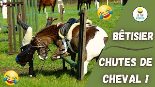 Chute de Cheval  Essayer de ne pas rire 2020  Vidéo Drôle à Mourir de Rire  Fail à Cheval [upl. by Onil]