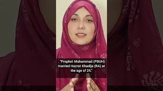 When Khadija RA Proposed to Prophet Muhammad SAW islam shorts shortsfeed [upl. by Oninrutas466]