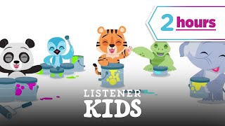 Bible songs for toddlers  2 hours of Listener Kids videos [upl. by Anawt]