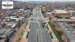 VOLANDO EN DRONE 4K  AVENIDA GUAYACANES TRAMO DE CALLE 4 HASTA CALLE 42 A SUR [upl. by Jaunita847]