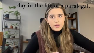 Day in the life of a Paralegal [upl. by Ailed89]