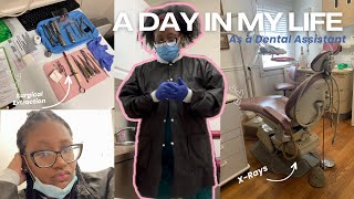 Day In the Life of a DENTAL ASSISTANT  Amarri DaNae [upl. by Mochun366]