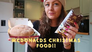 McDonalds Christmas Menu [upl. by Auginahs]