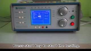 S40A Protection Relay Testing Equipments operation introduction video [upl. by Enilegnave]