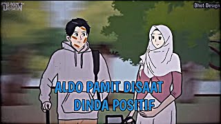 DINDA POSITIF ALDO MALAH PAMIT dhotdesign jedagjedug kona shorts fyp [upl. by Auberta509]