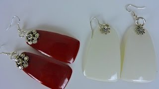 COMO HACER ARETES DE BOTELLAS PLASTICAS [upl. by Dugaid]