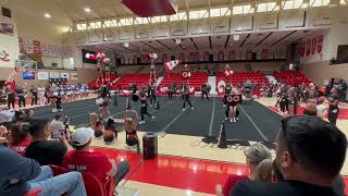 Navarro College Cheer Game Day Daytona showcase 2023 [upl. by Bitthia777]