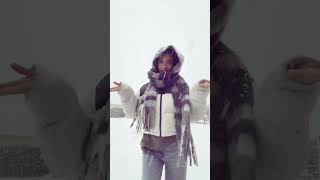 Il neige chez vous ❄️☃️ shortvideo [upl. by Marva]