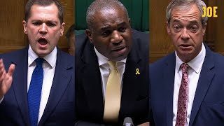 David Lammy faces down right wing MPs over UK handing over Chagos Islands [upl. by Ripp]