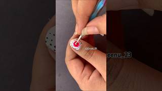 Thumb nail art bollywood music song love bollywoodsongs handnailart nails bollwoodsongs [upl. by Htenywg139]