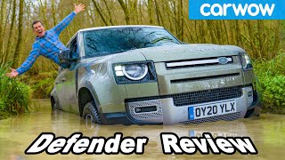 Land Rover Defender 2021 indepth on and offroad REVIEW [upl. by Durstin]