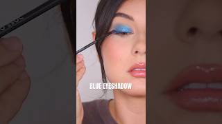 Blue Eyeshadow Tutorial makeup [upl. by Nekciv]