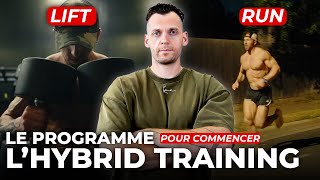 COMMENT créer son PROGRAMME dHYBRID TRAINING Run  Musculation [upl. by Ymmas]