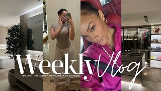 weekly vlog new apartment  home decor haul  forming routines in dubai amp more allyiahsface vlogs [upl. by Toney]