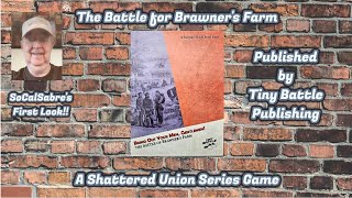 A 1st Look  The Battle for Brawners Farm [upl. by Airdnazxela]