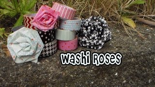 Washi Tape Roses [upl. by Ayekim332]