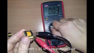 How to identify Transformers Pin and High Voltage Side using LCR Multimeter [upl. by Noskcaj481]