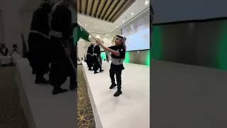 ترند الدبكة بس القلب فلسطيني dance dabkat دبكات viralvideo tiktok fyp wedding palestine [upl. by Chew]